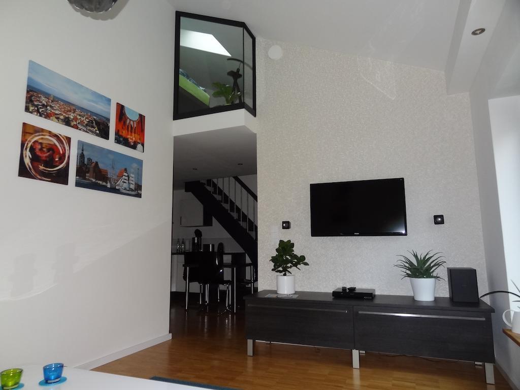 فيلا Backbord Und Steuerbord شترالسوند الغرفة الصورة